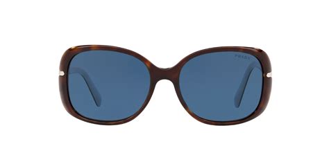 prada havana spotted blue sunglasses|prada sunglasses 08os.